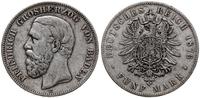 Niemcy, 5 marek, 1876 G