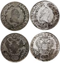 Austria, 2 x 20 krajcarów, 1806 B i 1811 A