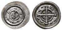 denar 1131-1141, Aw: Długi krzyż z otokiem, wewn