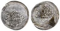 denar lub półbrakteat po 1180, Głogów, Aw: Kości