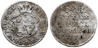 Polska, 2 grosze srebrne (półzłotek), 1770 IS