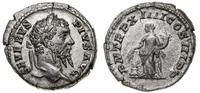 denar 206, Rzym, Aw: Głowa cesarza w wieńcu laur