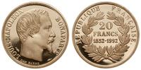 20 franków 1992, Paryż, Napoleon III - 140 - lec