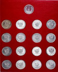 zestaw monet obiegowych z lat 1949-1974, od 1 zł