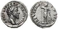 denar 159-160, Rzym, Aw: Popiersie cezara w praw