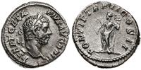 denar 210, Rzym, Aw: Głowa cesarza w prawo, P SE