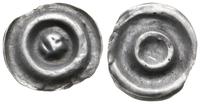 brakteat XIII/XIV w., Głowa lwa w lewo, srebro 0