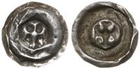 brakteat XIII-XIV w., Orzeł z głową w lewo, w ka