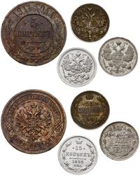 zestaw 7 monet, Petersburg, w skład zestawu wcho