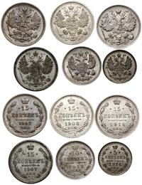 zestaw 6 monet, Petersburg, w skład lotu wchodzą