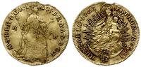 dukat 1763 KB, Kremnica, złoto 3.44 g, niewielki