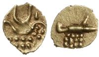 fanam 1790-1798, złoto 0.38 g, 9.3 mm, Mitchiner