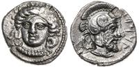 stater 378-372 pne, Tarsos, Aw: Głowa kobiety le