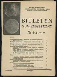 wydawnictwa polskie, zestaw Biuletynów Numizmatycznych z lat 1965-1982