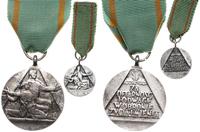 medal Za Ofiarność i Odwagę wraz z miniaturą, wy