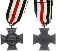 Niemcy, Krzyż Zasługi za Wojnę 1914-1918 (Ehrenkreuz des Weltkrieges 1914-1918 fur Witwen) bez mieczy, pośmiertny, z dyplomem na