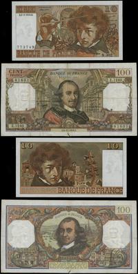 lot 2 banknotów, 10 franków, seria N.302 / 77374