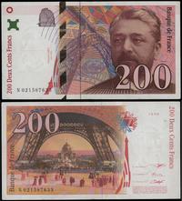 200 franków 1996, seria N, numeracja 021587633, 