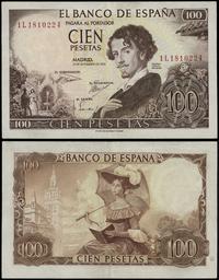 100 peset 19.11.1965, seria 1L, numeracja 181022