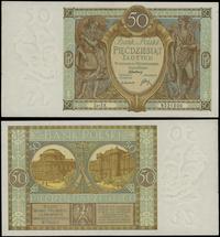 50 złotych 1.09.1929, seria EK, numeracja 953180