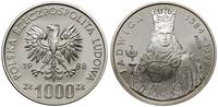 Polska, 1.000 złotych, 1988