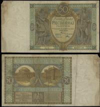 50 złotych 28.08.1925, seria U, numeracja 660013