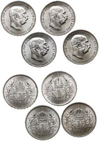 zestaw 4 monet, Wiedeń, W skład zestawu wchodzą: