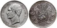 Belgia, 5 franków, 1851