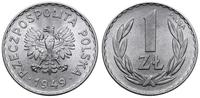 Polska, 1 złoty, 1949