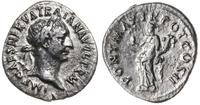 denar 98-99, Rzym,  Aw: Popiersie cesarza w praw