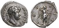 denar 125-128, Rzym, Aw: Popiersie cesarza w wie