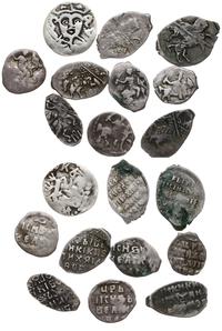 zestaw 10 monet:, 4 x dienga Iwana IV Groźnego, 