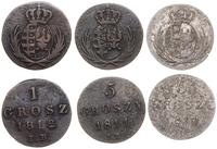 zestaw 3 monet, w skład zestawu wchodzi: 5 grosz