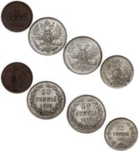 Finlandia, zestaw 4 monet