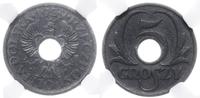 5 groszy 1923 (41-44), Warszawa, cynk, moneta w 