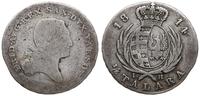 złotówka 1814, Warszawa, rzadka, nawet w tym sta