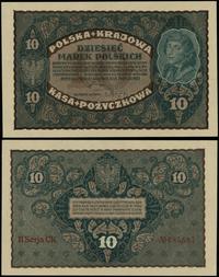 10 marek polskich 23.08.1919, seria II-CK, numer