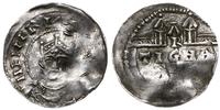denar 1002-1024, Popiersie króla na wprost / Nap