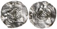 denar (półbrakteat) ok. 1030, Krzyż, wokoło napi