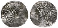 denar 1002-1024, Popiersie w koronie na wprost, 