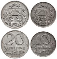 zestaw 2 monet 1922, w skład zestawu wchodzą 10 