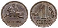 1 cent 1936, ładna, Parchimowicz 2