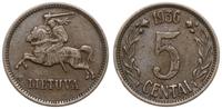 5 centów 1936, drobne wżery, Parchimowicz 5