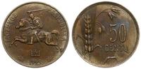 50 centów 1925, kolorowa patyna, Parchimowicz 8