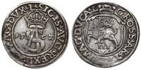 trojak 1562, Wilno, moneta mniejszej średnicy z 