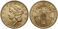 20 dolarów 1873, Filadelfia, typ Liberty Head, z