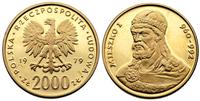 2.000 złotych 1979, Warszawa, MIESZKO I, złoto 8