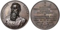 Polska, Franciszek Smolka-medal autorstwa A. Scharfa, 1895