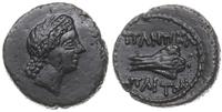 brąz III-II w. pne, Aw: Głowa Dionizosa w prawo,