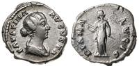 denar 161-175, Rzym, Aw: Popiersie cesarzowej w 